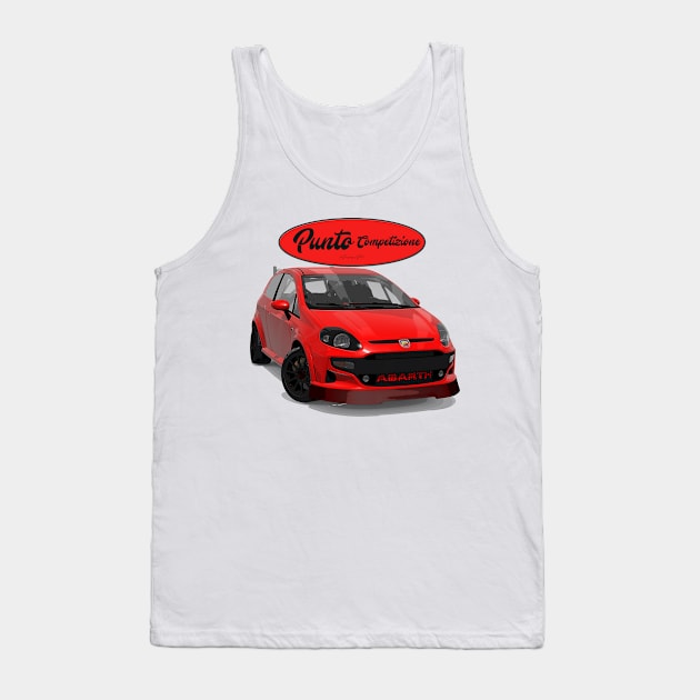 Punto Competizione Rosso Tank Top by PjesusArt